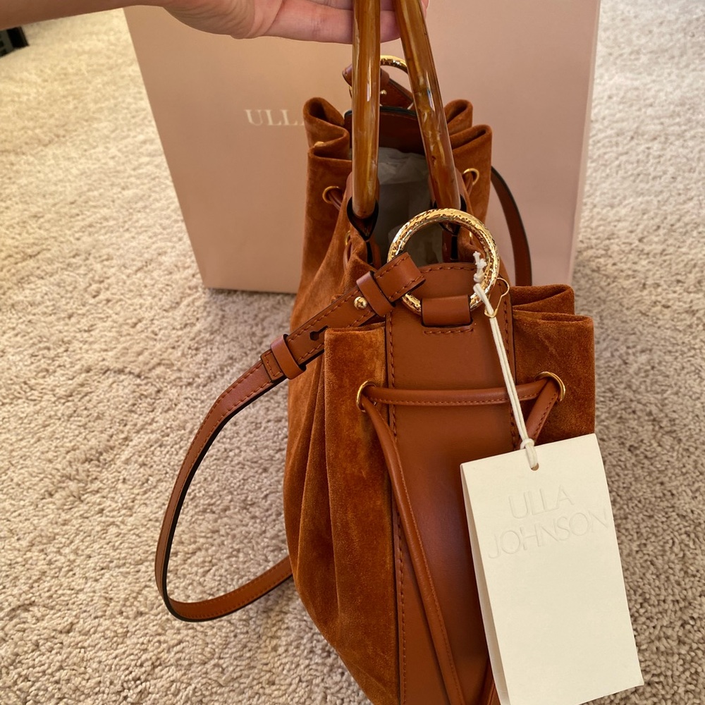Ulla Johnson Valeria large bamboo bag - Sierra - Picture 9 of 16